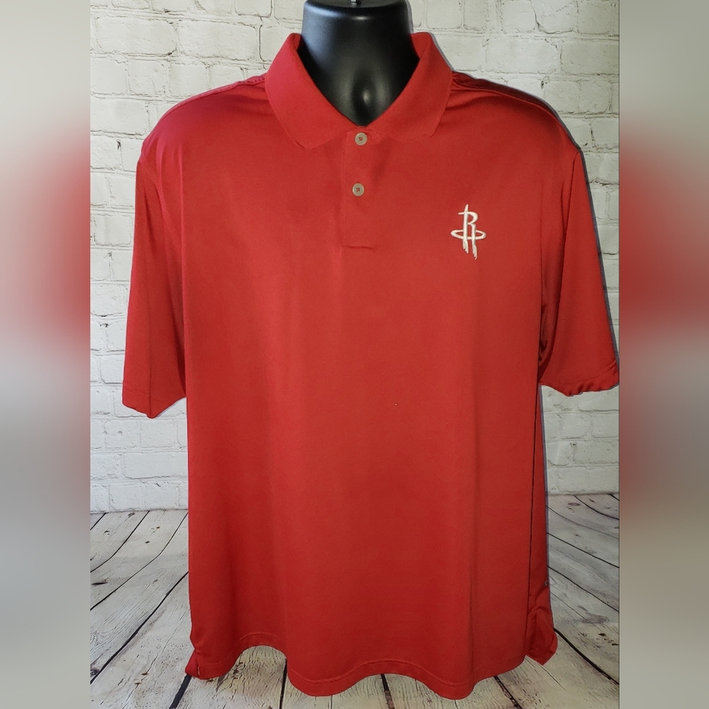 Adidas Houston Rockets 2008 Partner Classic Golf Shirt - Picture 3 of 6